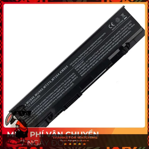 Pin Laptop Dell 58W Chính Hãng - Tương Thích Studio 1535 1536 1537 1555 1557 1558 - Tiết Kiệm Đến 20% Thời Gian Sử Dụng