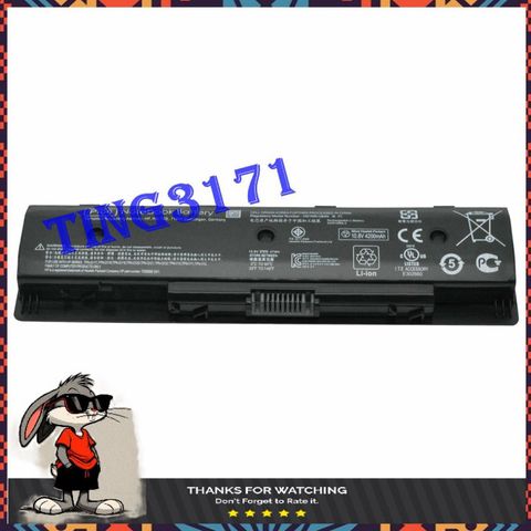 Pin Laptop HP Chính Hãng 4 Cell Đen - Thay Thế Cho HP 14, 15, 17 PIO6 PI06XL PI06 PI09 - Bảo Hành 100% New