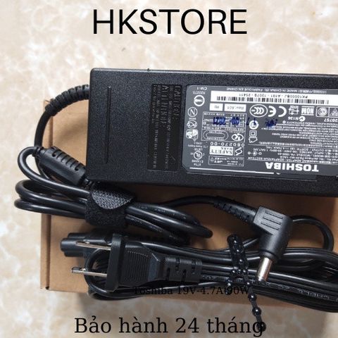 Sạc Laptop Toshiba 19V-4.7A 90W - Adapter Chính Hãng Cho Các Dòng L640, C650, A200, R700 - Bảo Hành 24 Tháng