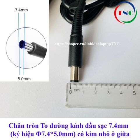 Sạc Laptop HP 19V 4.74A Chân Kim To - Adapter Chất Lượng Cao, Bảo Hành 12 Tháng, Thay Thế Chính Hãng