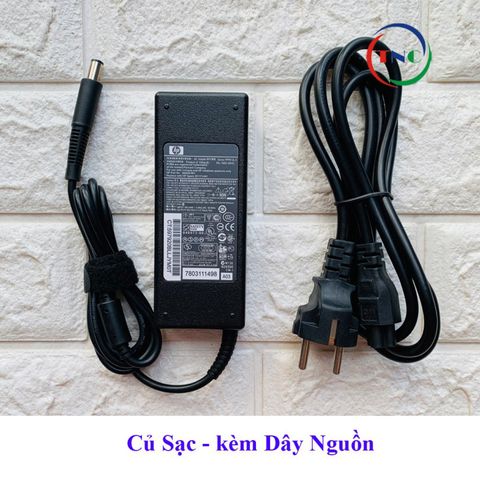 Sạc Laptop HP 19V 4.74A Chân Kim To - Adapter Chất Lượng Cao, Bảo Hành 12 Tháng, Thay Thế Chính Hãng