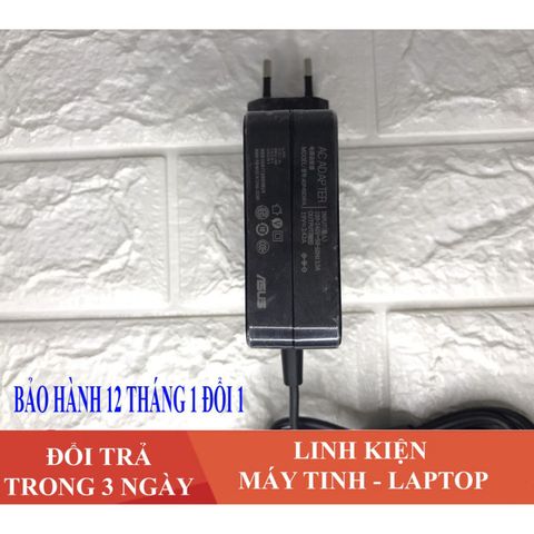 Sạc Laptop Asus 19V 3.42A - Sạc Vuông Chân Thường To Cho Các Model X550 P550 K501 K45A K55A F451 X551 - Bảo Hành 12 Tháng