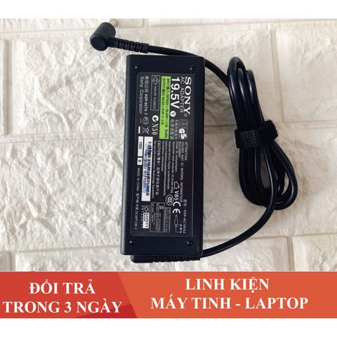 Sạc Laptop Sony 19.5V - 4.7A Cao Cấp, Adapter Chất Lượng, Bảo Hành 12 Tháng