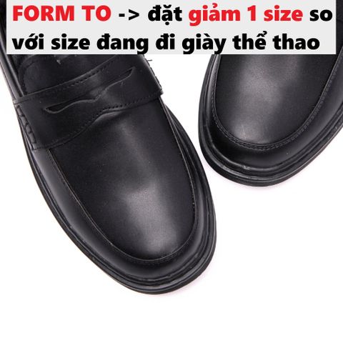 Giày Tây Lười Nam Penny Loafer Da Nguyên Tấm Đế Cao 4,5cm - Phong Cách Thời Trang Chắc Chắn, Uu Đãi Giá Tốt