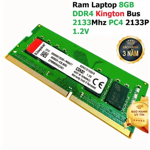 LINH KIỆN? Ram LAPTOP 8GB DDR4 các hãng Hynix / Samsung / Kington Bus 2133Mhz PC4 2133 1.2V Dùng Cho Máy Tính Xách Tay