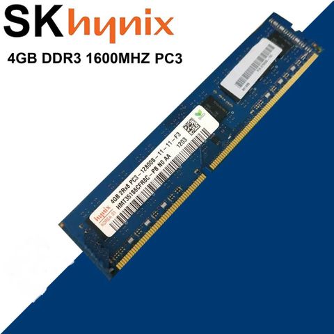 Ram Samsung Hynix 4GB DDR3 1600MHz PC3-12800 1.5V Dùng Cho Máy Tính Để Bàn - Bảo Hành 36 Tháng 1 Đổi 1