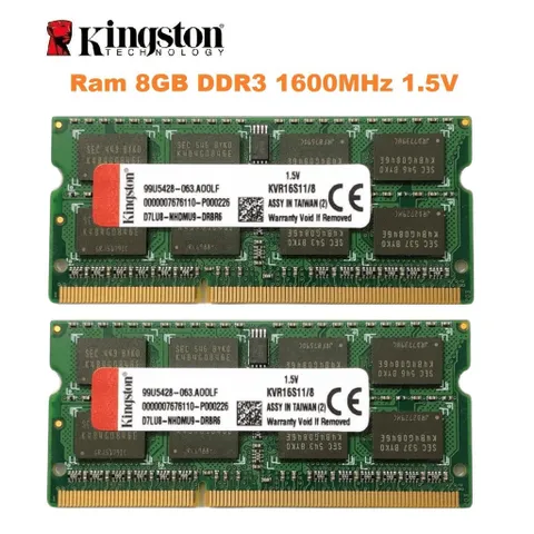 Ram Laptop 8GB DDR3 1600MHz PC3-12800 Hynix / Samsung / Kingston - Chính Hãng, Bảo Hành 36 Tháng, Tương Thích Máy Tính Xách Tay
