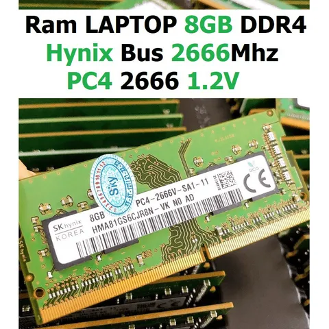 LINH KIỆN Ram 8GB DDR4 Hynix Bus 2666Mhz PC4 2666V 1.2V Dùng Cho Laptop  Máy Tính Xách Tay - Bảo hành 36 tháng P̷H̷Ụ̷