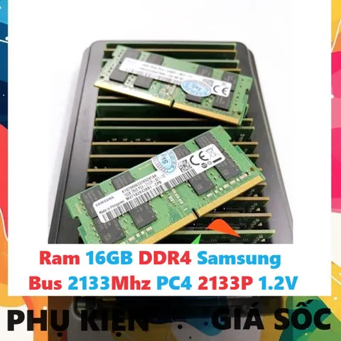 LINH KIỆN? Ram LAPTOP 16GB DDR4 Samsung Bus 2133Mhz PC4 2133P 1.2V Dùng Cho Máy Tính Xách Tay P̷H̷Ụ̷ ̷K̷I̷Ệ̷N̷ ̷S̷Ố̷
