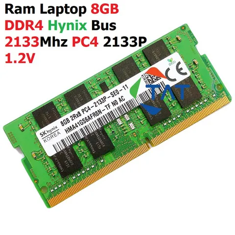 LINH KIỆN Ram 8GB DDR4 các hãng Hynix / Samsung / Kington Bus 2133Mhz PC4 2133P 1.2V Dùng Cho Laptop  Máy Tính Xách Ta