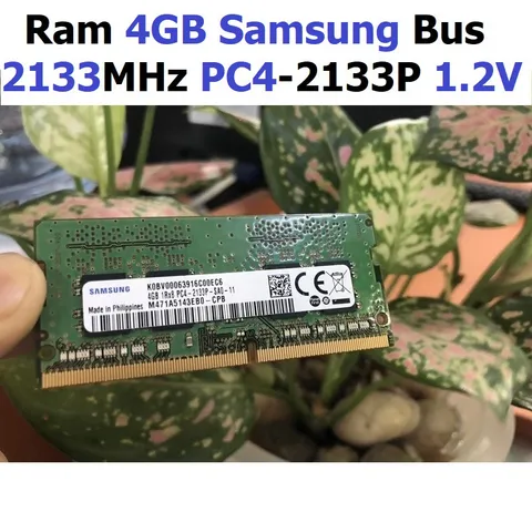 LINH KIỆN? Ram Laptop DDR4 Samsung 4GB Bus 2133MHz PC4-2133P 1.2V Chính Hãng Dùng Cho Máy Tính Xách Tay các hãng P̷H̷Ụ̷
