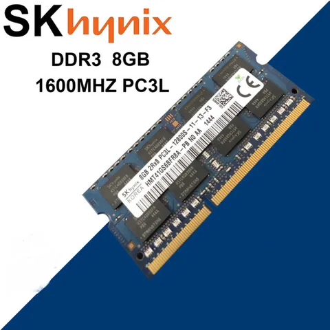 RAM Laptop DDR3 8GB 1600MHz PC3L-12800 1.35V Hynix Samsung Kingston - Bảo hành 36 tháng, Tương thích với Máy tính xách tay