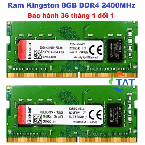 LINH KIỆN Ram 8GB DDR4 các hãng Hynix / Samsung / Kington Bus 2400Mhz PC4 2400T 1.2V Dùng Cho Laptop  Máy Tính Xách Ta