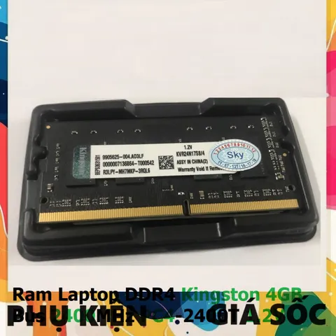 LINH KIỆN? Ram 4GB DDR4 Kingston Bus 2400Mhz PC4 2400 1.2V Dùng Cho Laptop  Máy Tính Xách Tay P̷H̷Ụ̷ ̷K̷I̷Ệ̷N̷ ̷S̷Ố̷