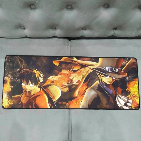 Tấm Lót Bàn Làm Việc One Piece 48 - Kích Cỡ Lớn 80x30cm, Chống Nước, Chống Trầy, Di Chuột - Phụ Kiện Game Thể Thao Siêu Bền