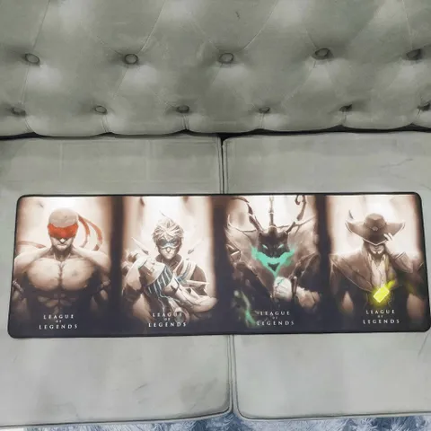 Tấm Lót Bàn Làm Việc LOL 4 HERO Kích Cỡ Lớn 90x30cm Chống Trơn Trượt - Phụ Kiện Game Thể Thao Chất Lượng Cao