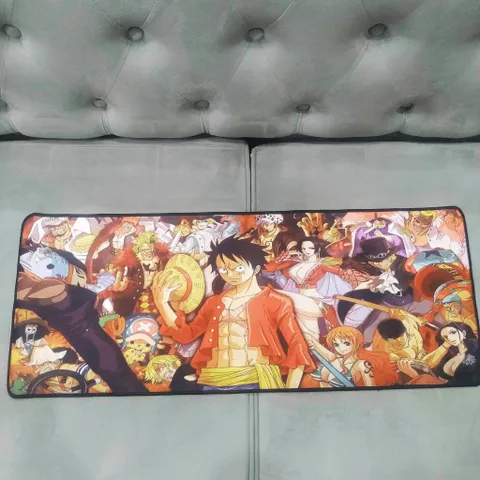 Tấm Lót Bàn Làm Việc One Piece A44 - Kích Cỡ Lớn 80x30cm, Dày 3mm, Chống Trơn Trượt, Phù Hợp Game Thủ