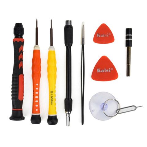 Bộ Dụng Cụ Sửa Chữa Tua Vít Đa Năng Kaisi 38 Trong 1 từ Thép Hợp Kim - Hộp Đựng Đỏ, Chất Lượng Cao, Tiện Dụng cho Điện Tử và Máy Tính