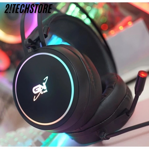 Tai Nghe Gaming GNet GH5 7.1 USB - Chụp Tai LED RGB, Âm Thanh Chất Lượng Cao, Micro Chống Ồn, Thiết Kế Đậm Chất Game