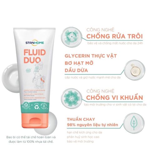 Kem Dưỡng Ẩm Stanhome Nutri Balm 250ml - Giảm Ngứa, Làm Dịu Da Khô, Nhạy Cảm, Tăng Cường Độ Ẩm và Phục Hồi Da