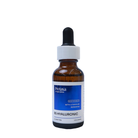 Serum Cấp Ẩm Phục Hồi B5 PRETASA - Vitamin B5, Allantoin, Tăng Cường Độ Ẩm, Phục Hồi Da Khô - 30ml Hàn Quốc