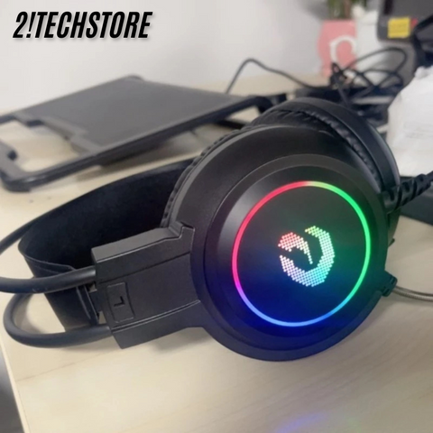Tai Nghe Chụp Tai Gaming 7.1 - LED RGB Có Mic, Âm Bass Chắc, Kết Nối USB Cho Game Thủ, Thiết Kế Đẹp mắt, Khả Năng Lọc Ồn Tốt