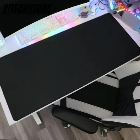 Lót Chuột Cỡ Lớn Màu Đen 30x80cm - Pad Chuột Siêu Bền Chống Trơn Trượt, Giặt Thoải Mái, Phù Hợp Với Mọi Nhu Cầu Gaming và PC Setup