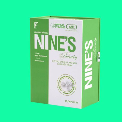 Nine's Beauty - Viên uống hỗ trợ dưỡng trắng da, mờ nám hiệu quả