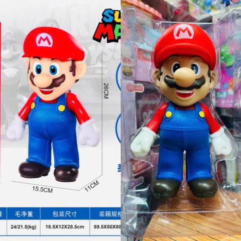 Đồ Chơi Mô Hình Nhân Vật Super Mario Nhựa Mềm 6001 - Đồ Chơi Giáo Dục Cho Trẻ Em 3 Tuổi Trở Lên - Quà Tặng Sinh Nhật Thú Vị