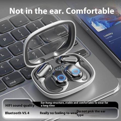 Tai Nghe Không Dây Bluetooth TH25 OWS - Chống Thấm Nước IPX5, Khử Nhiễu, Thời Gian Nghe 6 Giờ, Sạc USB-C