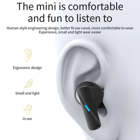 Tai nghe không dây Mate50 TWS Bluetooth 5.3 - Tai nghe chống ồn, cảm ứng, chống nước, âm thanh sống động