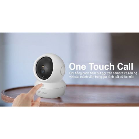 Camera Wifi EZVIZ H6c PRO 4MP Thông Minh - Đàm Thoại Hai Chiều, Xoay 360 Độ, Phát Hiện Chuyển Động, 512GB Storage Support