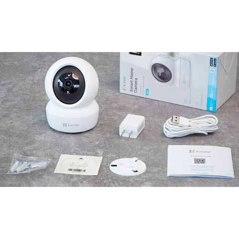 Camera Wifi EZVIZ H6c PRO 4MP Thông Minh - Đàm Thoại Hai Chiều, Xoay 360 Độ, Phát Hiện Chuyển Động, 512GB Storage Support