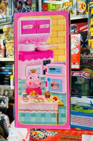 Đồ Chơi Nhà Búp Bê Peppa Pig 7537 Cho Trẻ Từ 3 Tuổi - Bộ Nội Thất Phòng Khách, Nhà Bếp, Toilet - Đồ Chơi Giáo Dục Sáng Tạo