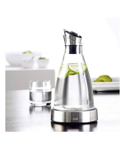 Bình Giữ Lạnh Emsa Flow - Bình Thủy Tinh Đẳng Cấp, Giữ Nhiệt Lên Đến 4 Giờ, Phù Hợp Cho Nước Trái Cây, Rượu, Bia, Thiết Kế Sang Trọng 1L