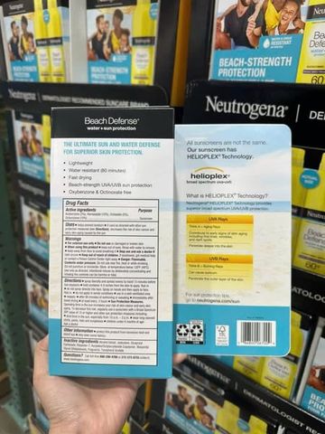 Xịt Chống Nắng Neutrogena Beach Defense SPF 60+ 240g - Bảo Vệ Da Hiệu Quả, Kháng Nước, Dùng Cho Mọi Hoạt Động Ngoài Trời