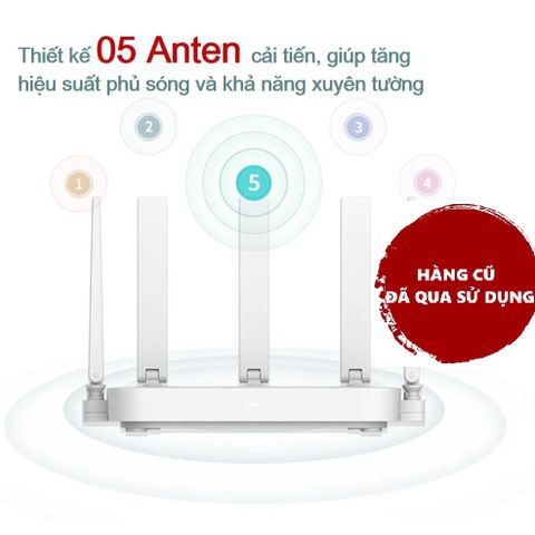 Bộ Phát Wifi6 ZTE E1630 AX3000 Mbps - Router WiFi 6 Chính Hãng, Hàng Cũ, Hỗ Trợ MESH, Cài Đặt Dễ Dàng, Tối Ưu Truy Cập Mạng