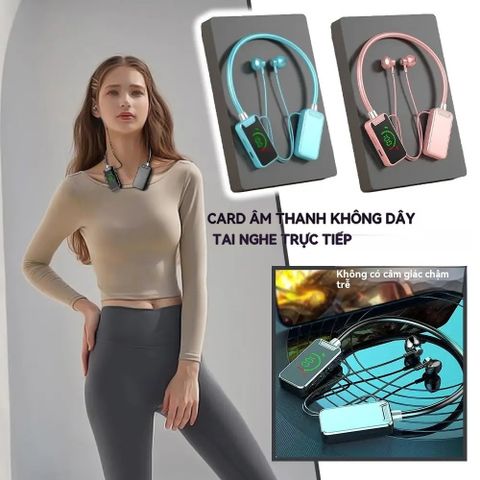 Tai Nghe Không Dây Bluetooth S8 Đeo Cổ - Âm Thanh Hi-Fi, Chống Nước, Thời Gian Chơi 18-22 Giờ, Phù Hợp Thể Thao, Màn Hình LED