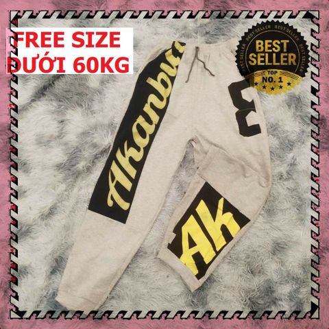 Quần Jogger Thể Thao Nam Nữ MANTOSIMPLE - Xám Ống Rộng, Freesize dưới 60kg, Phong Cách Unisex Thời Trang, Dễ Phối Đồ, Tập Gym, Đi Dạo