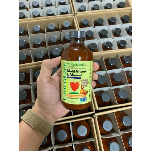 Vitamin Tổng Hợp ChildLife Multi Vitamin Mineral Cho Trẻ 237ml