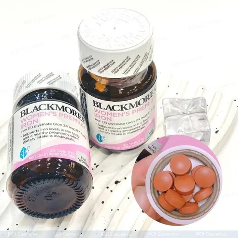 Viên sắt cho bà bầu Blackmores Pregnancy Iron 30 viên chính hãng Úc
