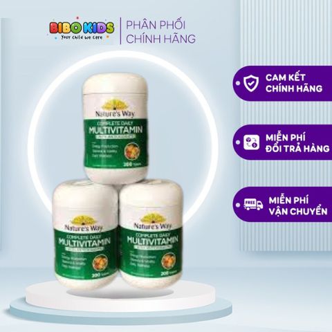 Vitamin tổng hợp tảo biển - Vitamins Complete Daily Multi -200 viên 