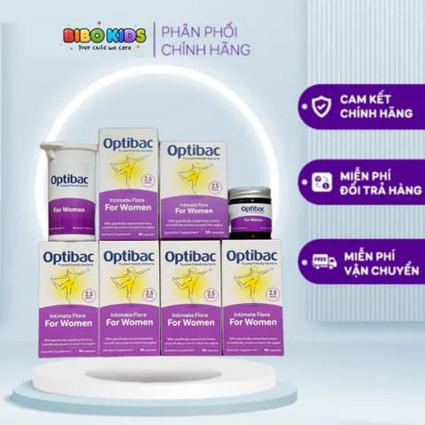 Men phụ khoa OptiBac Probiotics for women