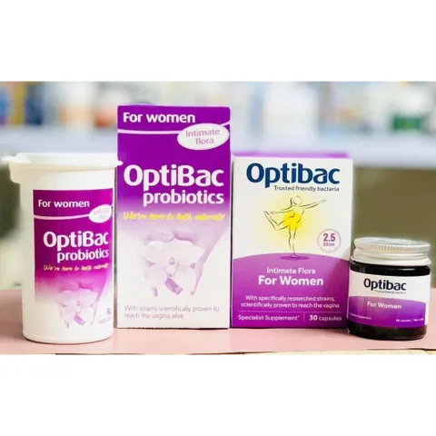Men phụ khoa OptiBac Probiotics for women