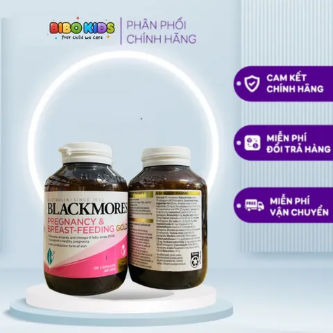 Vitamin cho bà bầu và cho con bú Blackmores Pregnancy 120 viên