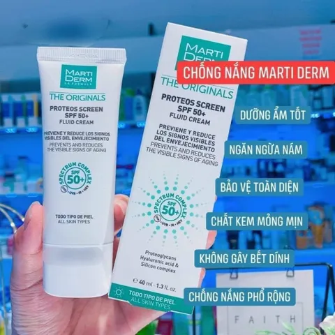 Kem Chống Nắng MartiDerm Phổ Rộng Bảo Vệ Toàn Diện 40ml  242979