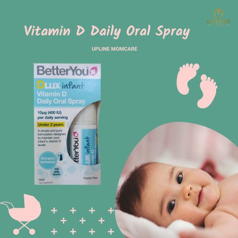Bổ xung D3 xịt  BetterYou Dlux chính hãng Anh Quốc