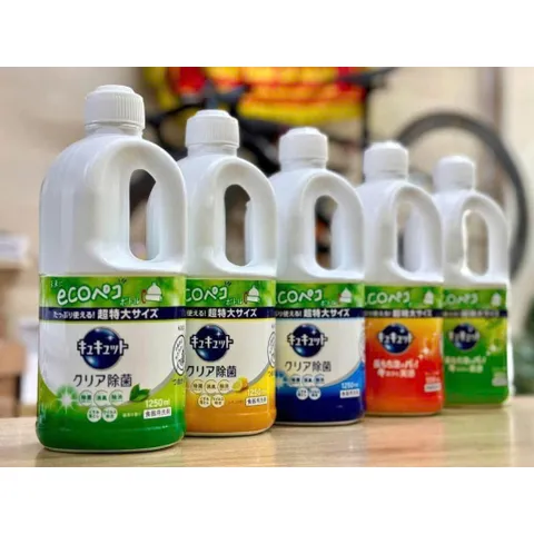 Nước Rửa Bát Kao  1250ml mẫu mới _ hàng nhật nội địa