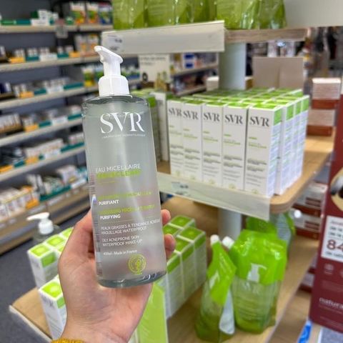 Sữa Rửa Mặt Dành Cho Da Dầu Mụn Nhạy Cảm SVR Sebiaclear Gel Moussant