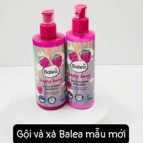 Dầu gội xả Balea Công chúa cho bé Gái, Mẫu mới